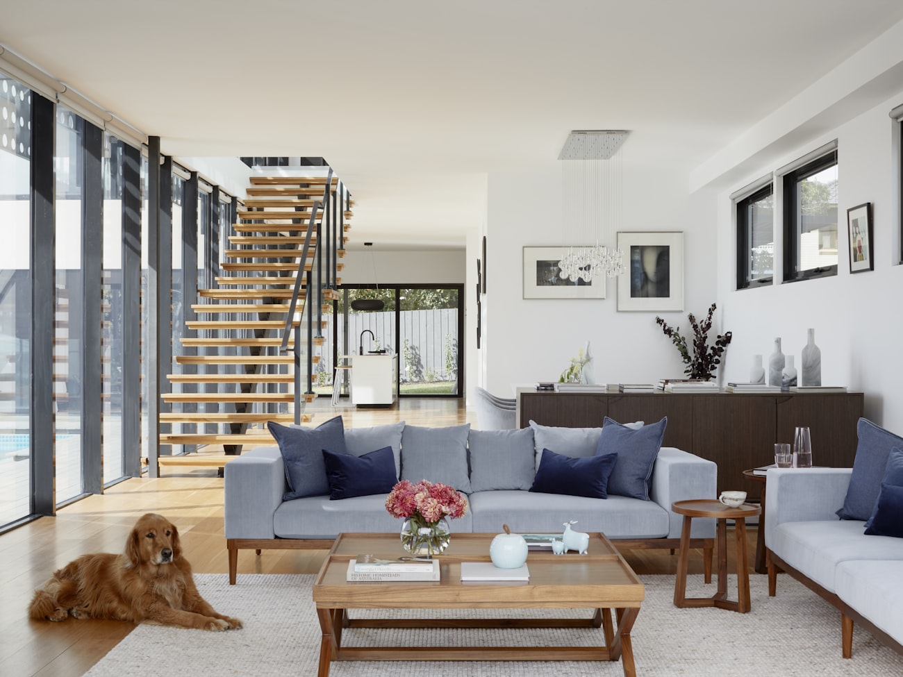 Bright living room
